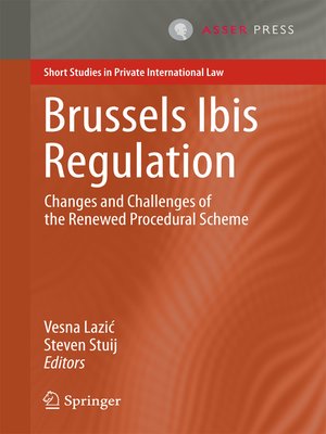 cover image of Brussels Ibis Regulation
